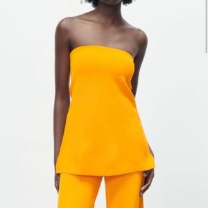 Zara Tube Top. New with tags. Size XL